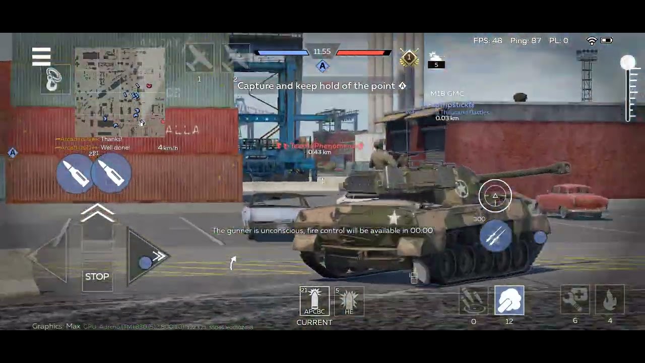 War Thunder Mobile Replay: Tiger II H 