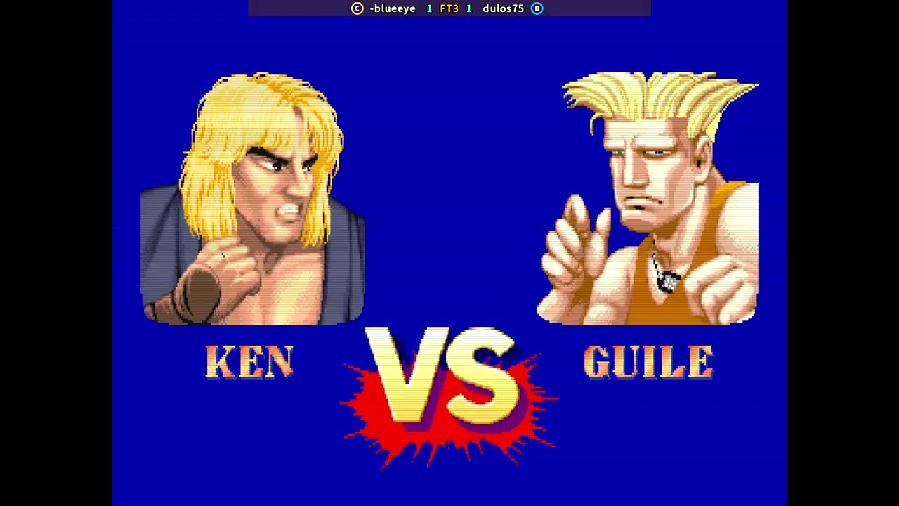 블루아이 VS dulos75