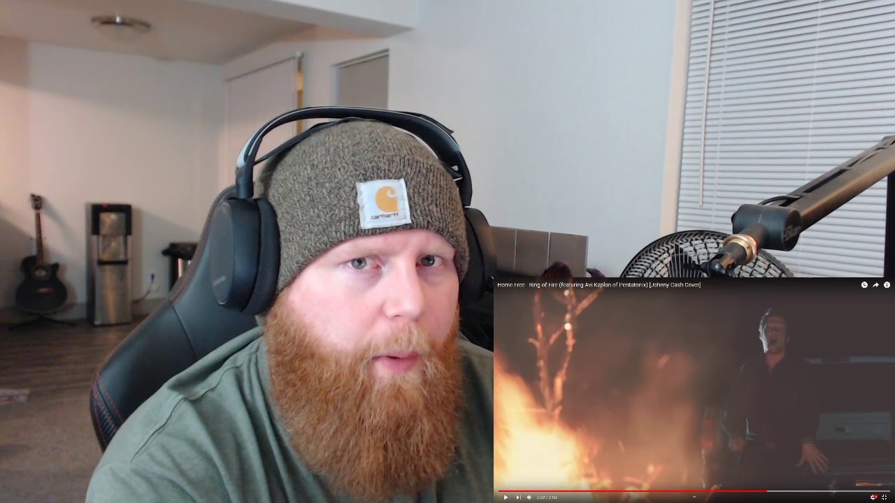Reaction: Ring of Fire - Home Free Cover Ft. Avi Kaplan