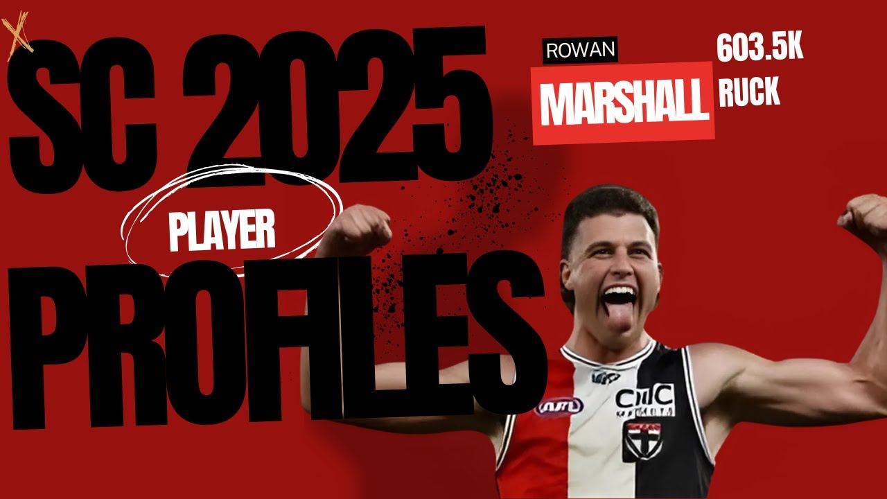 2025 AFL SC PLAYER PROFILES: ROWAN MARSHALL