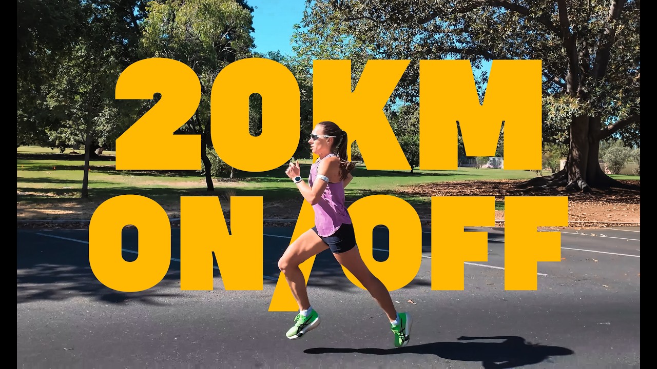 20km of 1km On/Off | First Big Boston Marathon Session