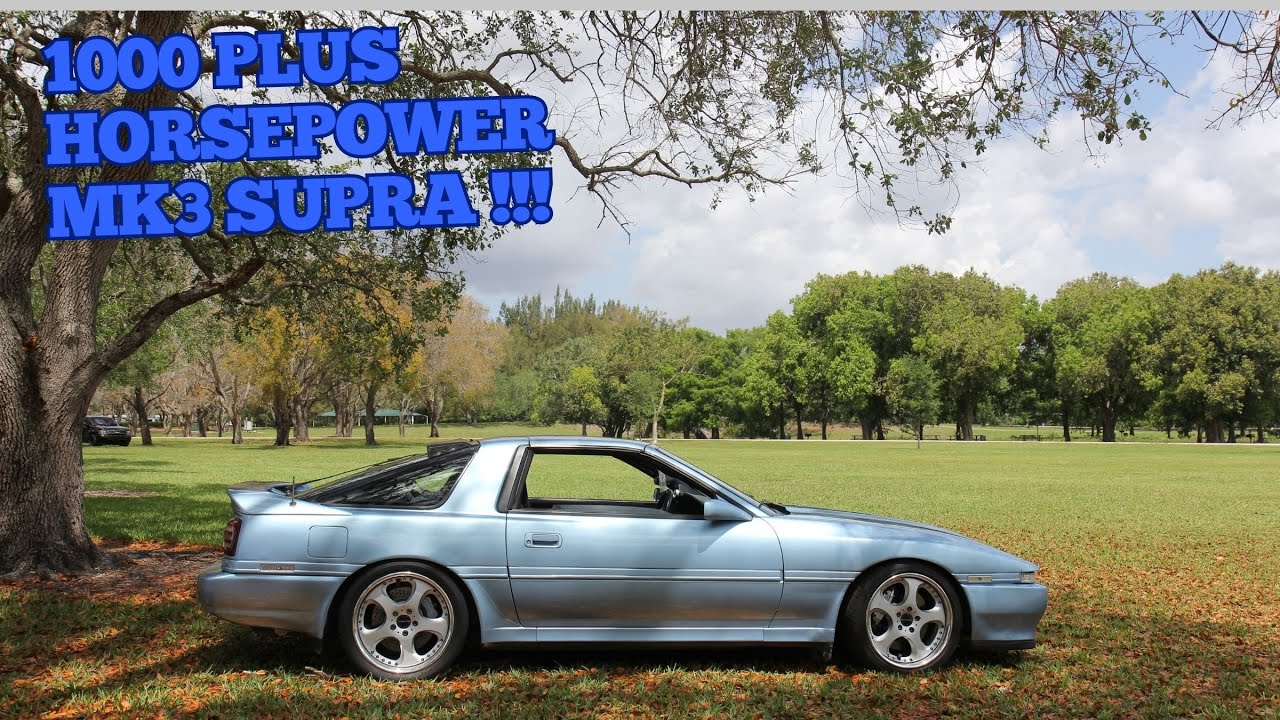1000 HP DAILY DRIVEN GEN THREE SUPRA!!!!!!