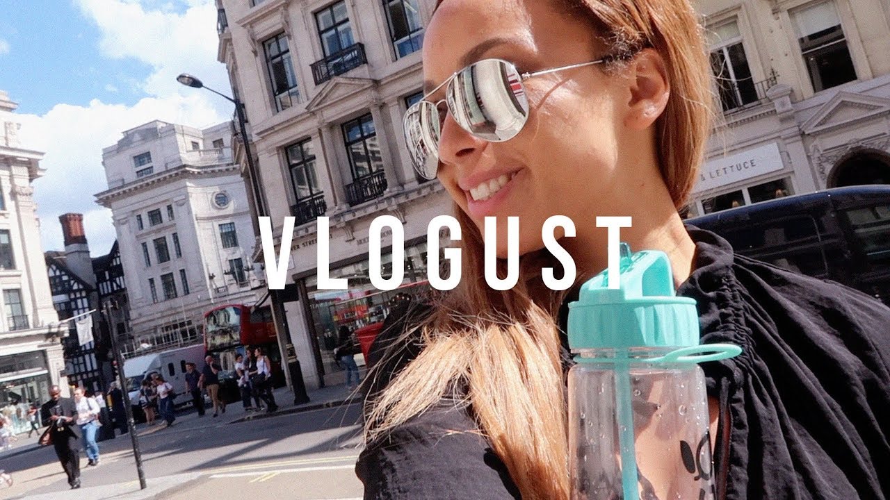 VLOGUST | Shopping in Topshop & Prepping for trips!