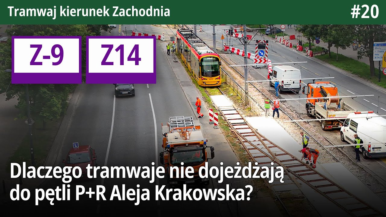 #20 Autobusy za Tramwaje we Włochach i Ochocie oraz montaż rozjazdu na Och-Teatr - Tram k. Zachodnia
