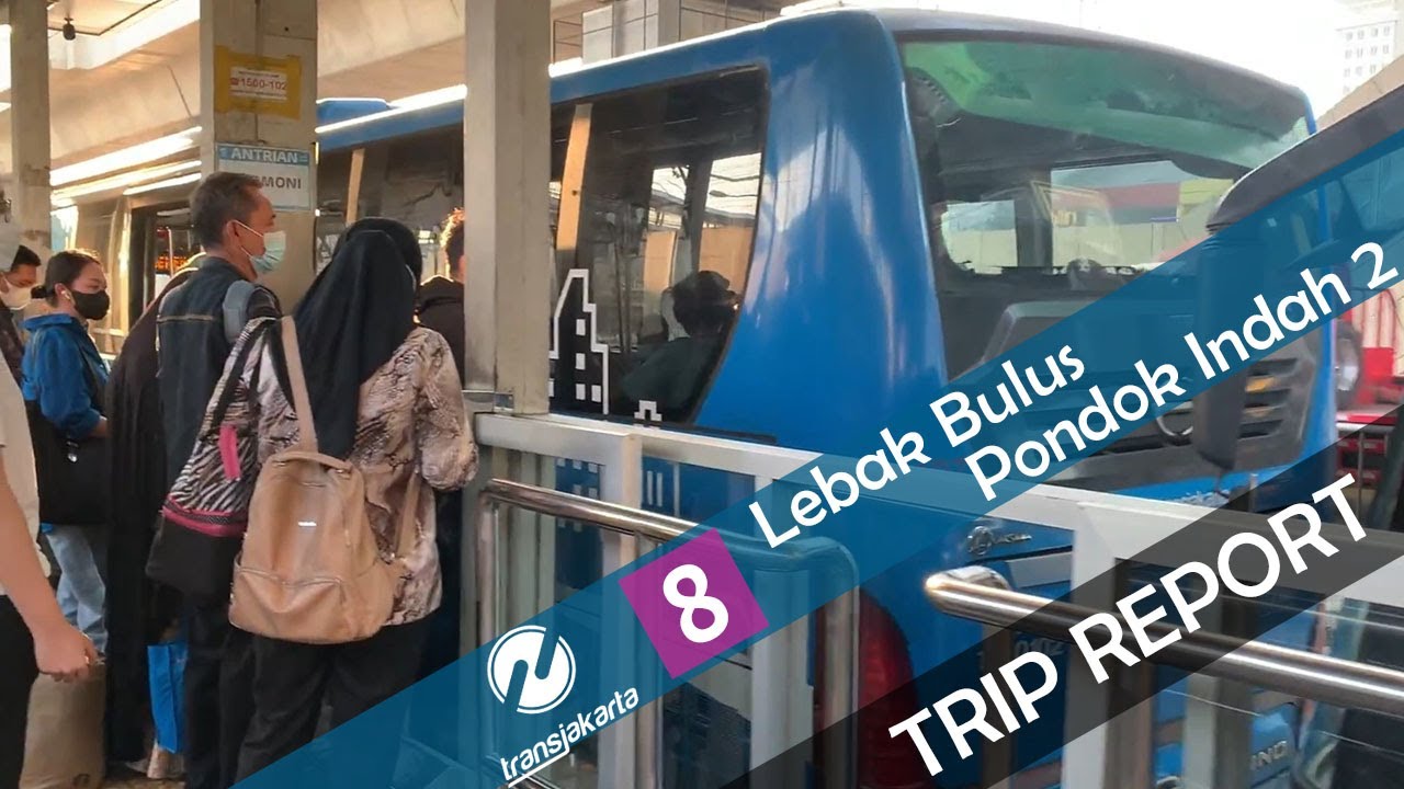 DIRECT PUBLIC TRANSPORT ACCESS TO PIM? | TransJakarta | 8. Lebak Bulus to Pondok Indah 2
