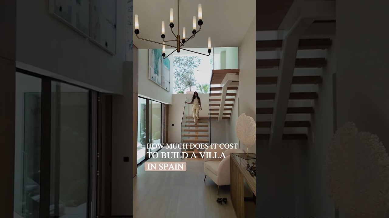 How much does it cost to BUILD a VILLA in Spain? #lazagaleta #marbellarealestate