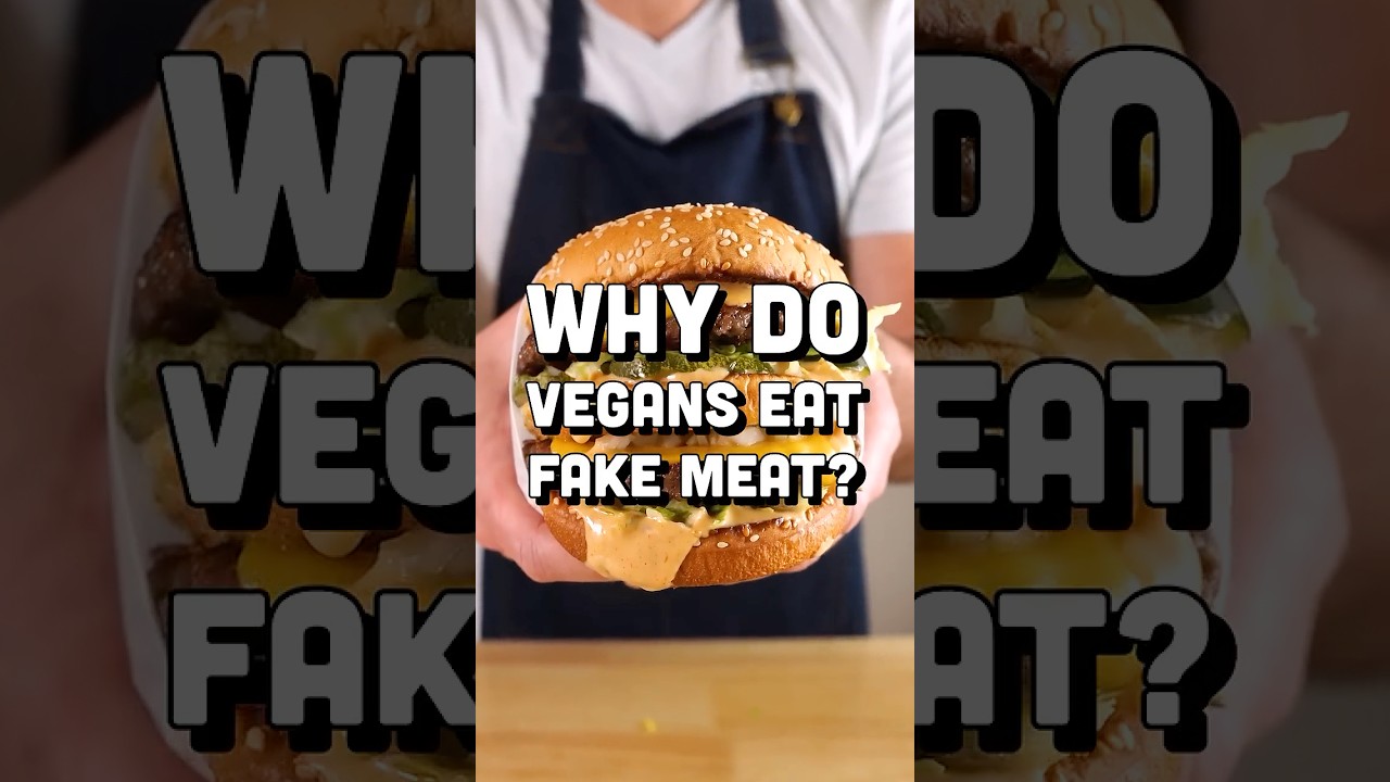 Почему веганы едят поддельное мясо? #Shorts