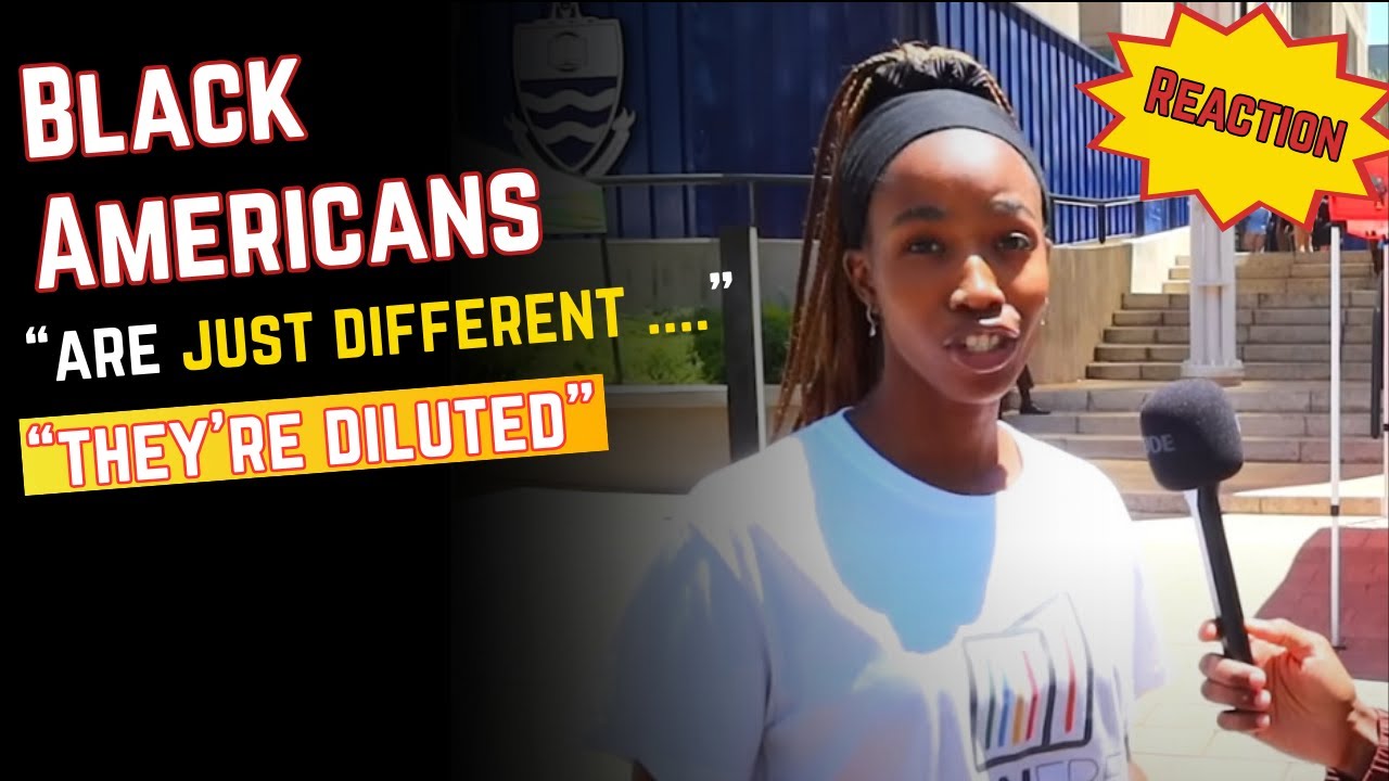 South Africans BLANTANT disrespect of Black Americans! Leaves Interviewer in Shock REACTION