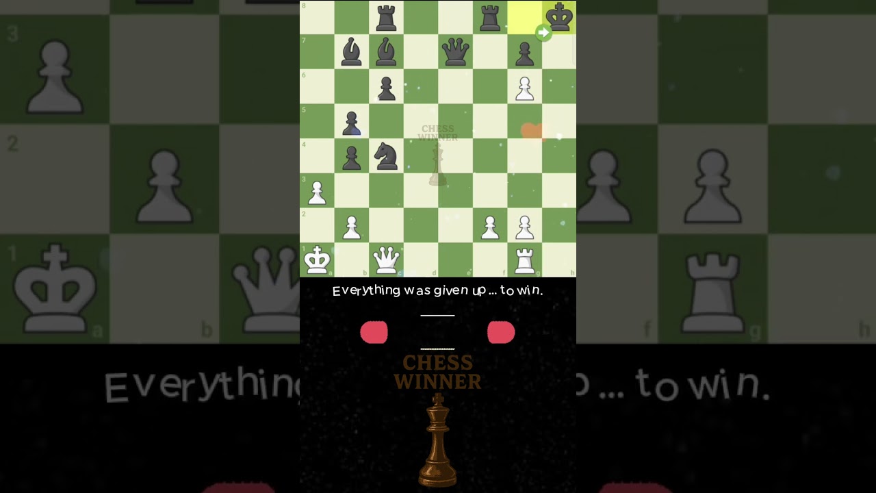 Sacrificed Every Piece 😱💯🔥 | Chess Winner 