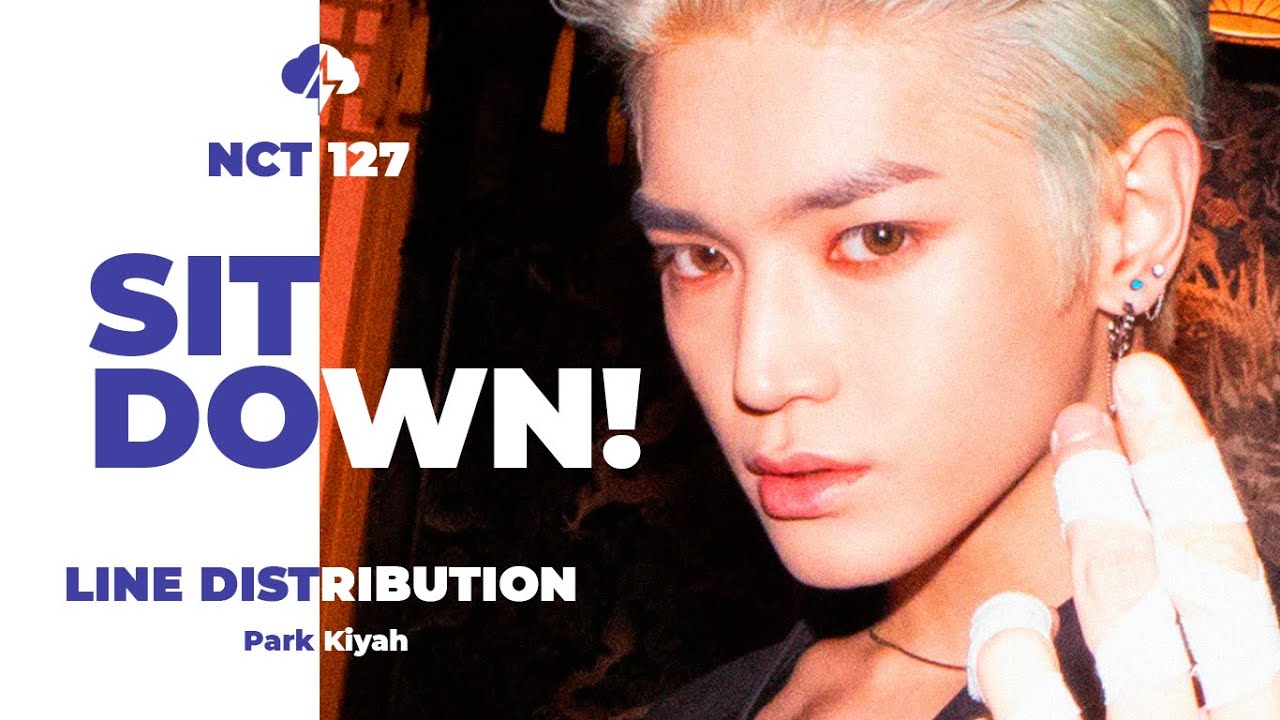 NCT 127 - Sit Down! Line Distribution (Color Coded)