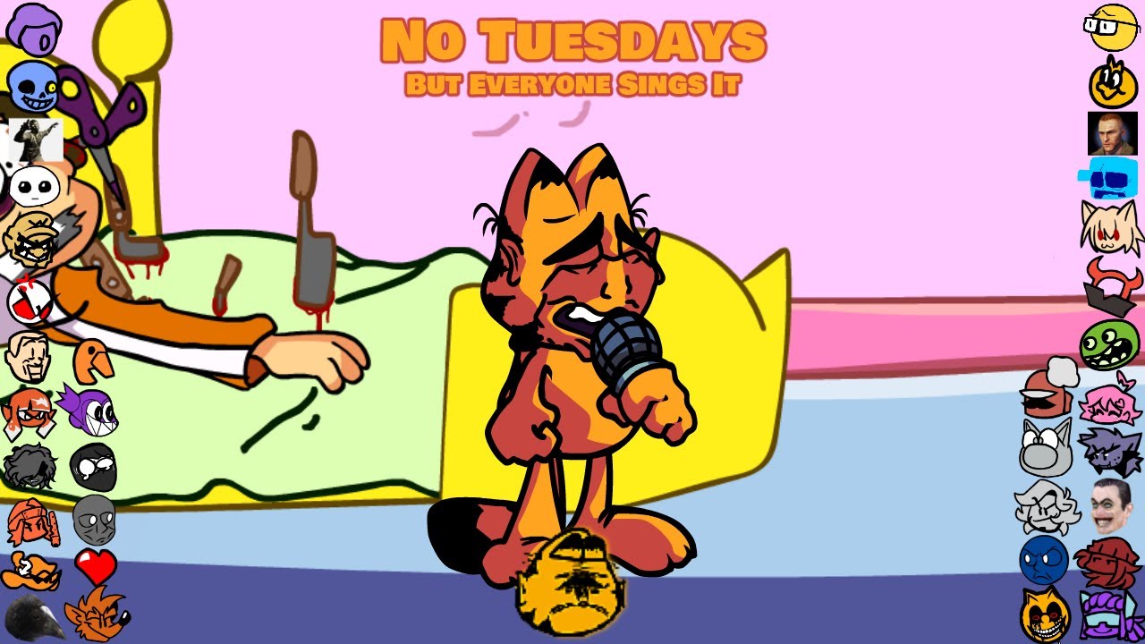 NO TUESDAYS but everyone sings it ! - ARG Funkin' BETADCIU