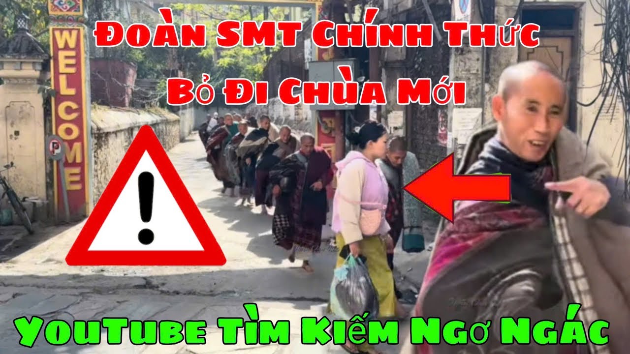 ￼cảnh sát làm căng đoàn sư Minh Tuệ chính thức di chuyển ￼
