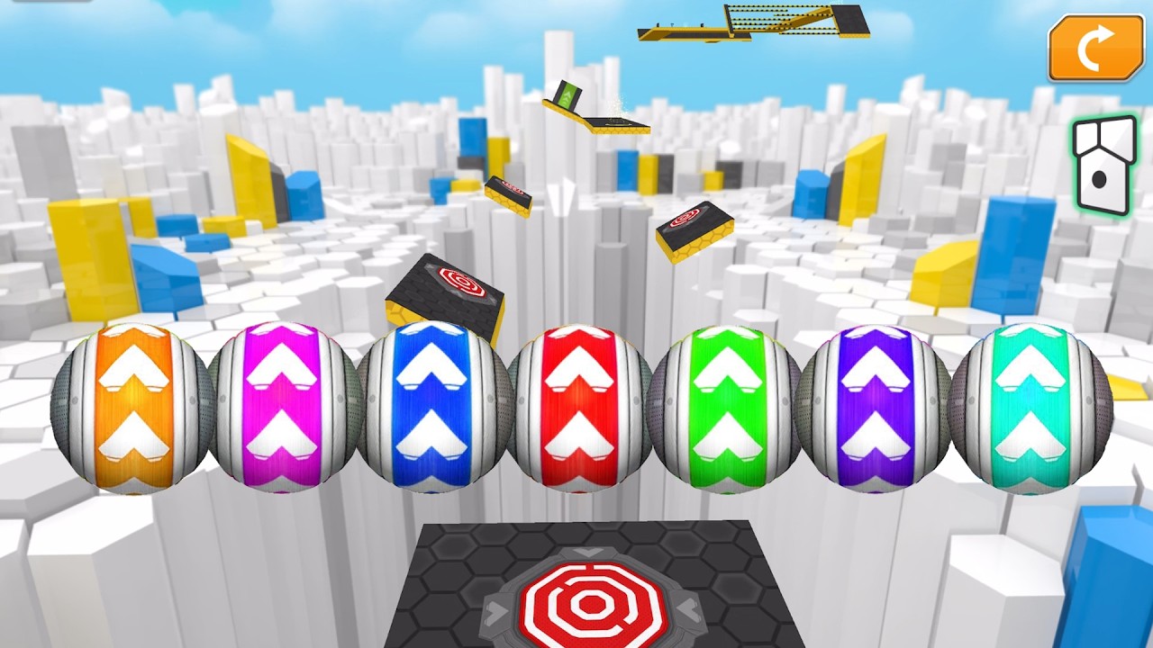 GYRO BALLS - All Levels NEW UPDATE Gameplay Android, iOS GyroSphere Trials #82
