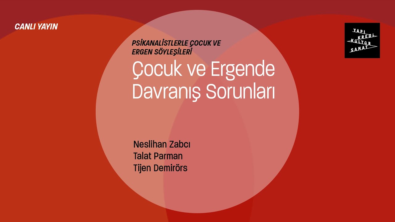 Psikanalistlerle Çocuk ve Ergen Söyleşileri: Çocuk ve Ergende Davranış Sorunları