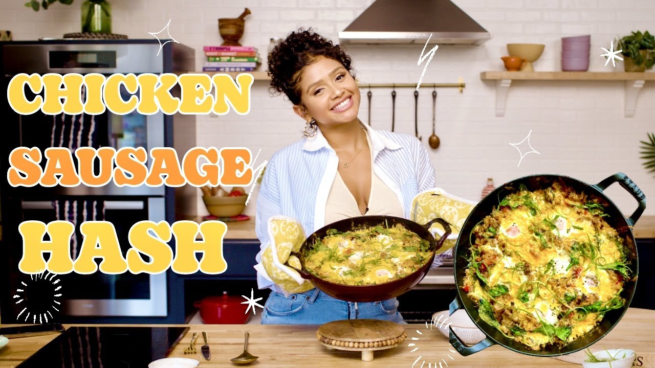 Chicken Sausage Hash | One-Skillet Brunch Banger! | Cookin’ with Tee