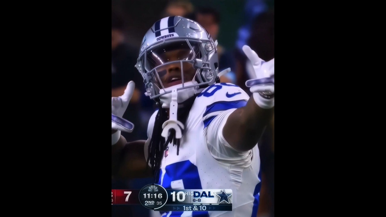 Ceedee Lamb is HIM 🤫 #nfl #ceedeelamb #viral #edit