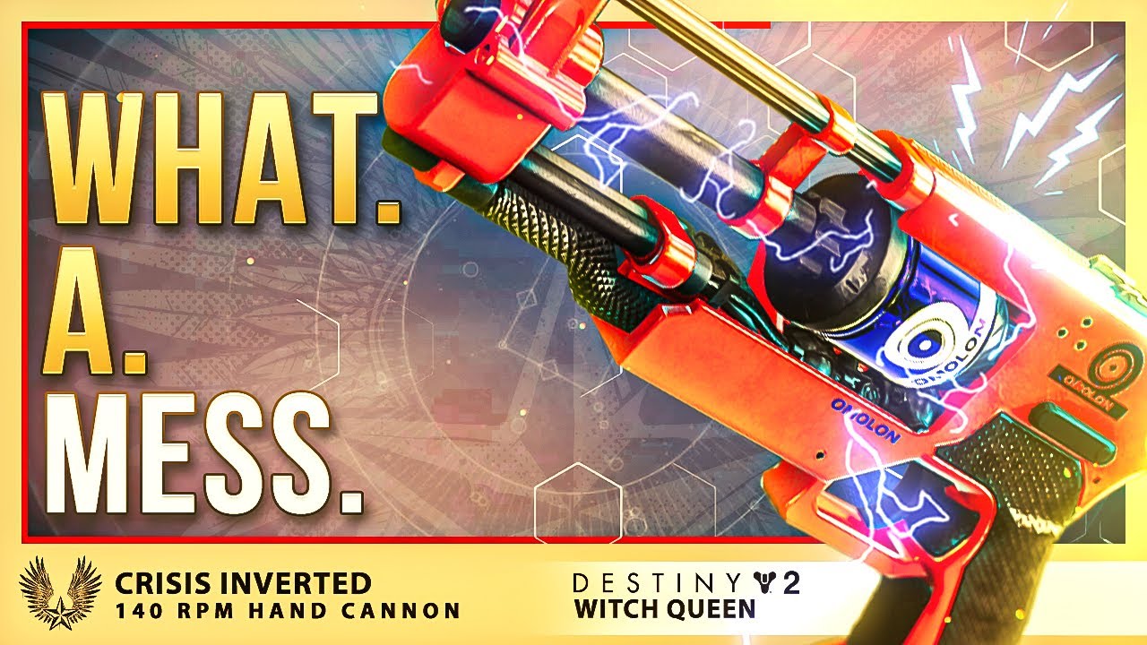 Destiny 2: Deep down Crisis Inverted is great, but you *NEED* a 5/5 perfect roll