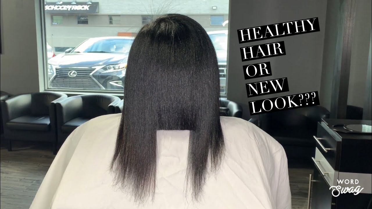 Clipper cut or scissors??? Watch how we achieved this bouncy bob