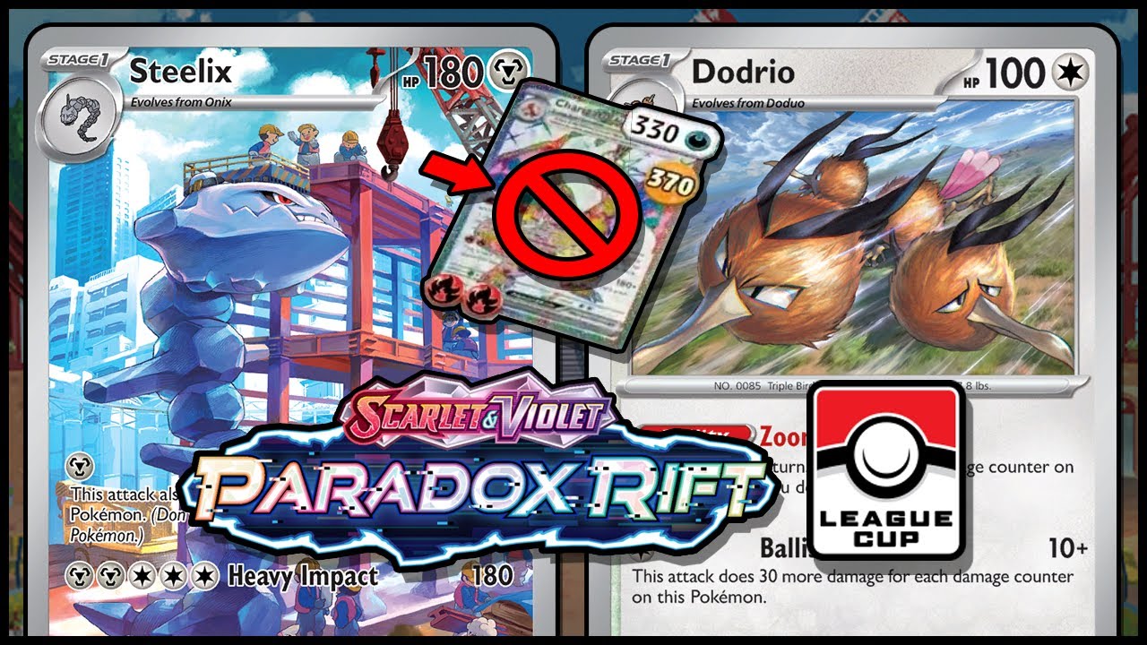 One Energy = 300+ Damage With This Top 8 Steelix/Dodrio Deck! | Pokémon TCG Live