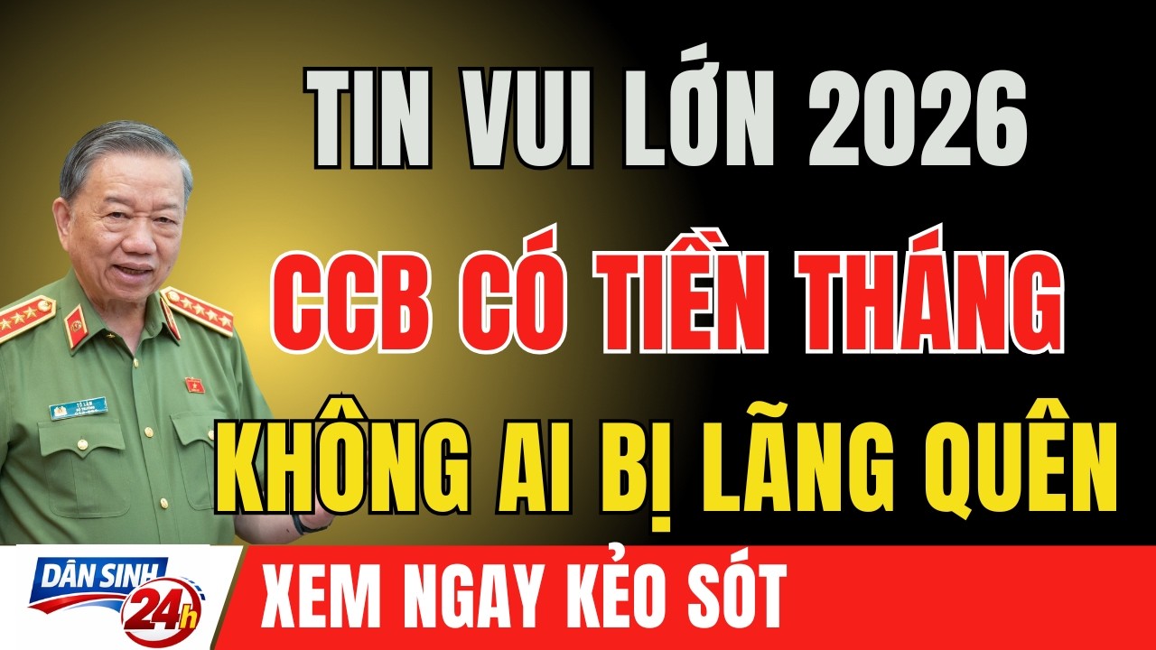 TIN VUI ĐẶC BIỆT 2026: Cựu Chiến Binh Chính Thức Được Nhận Trợ Cấp Hàng Tháng – Không Ai Bị Bỏ Lại