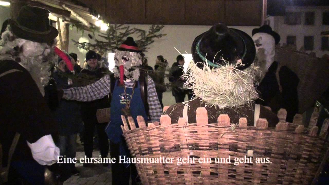 Klöckeln in Sarnthein / Sarntal, am 3.12.2015