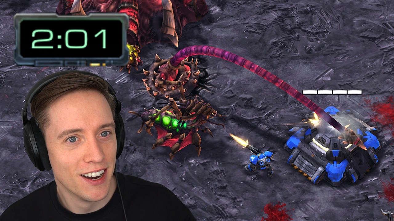 Solar Surprised by BUNKER RUSH! (vs ByuN)