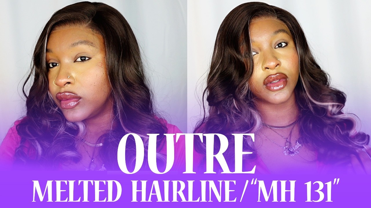 Парик Outre Melted Hairline Glueless HD Deep Lace Part Front Wig - MH 131 | EBONYLINE.COM