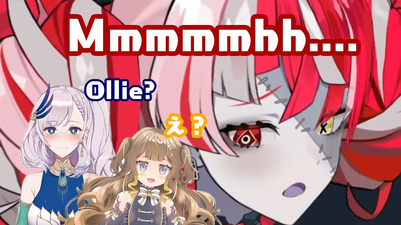 Ollie being bottom left and suprised Reine and Anya