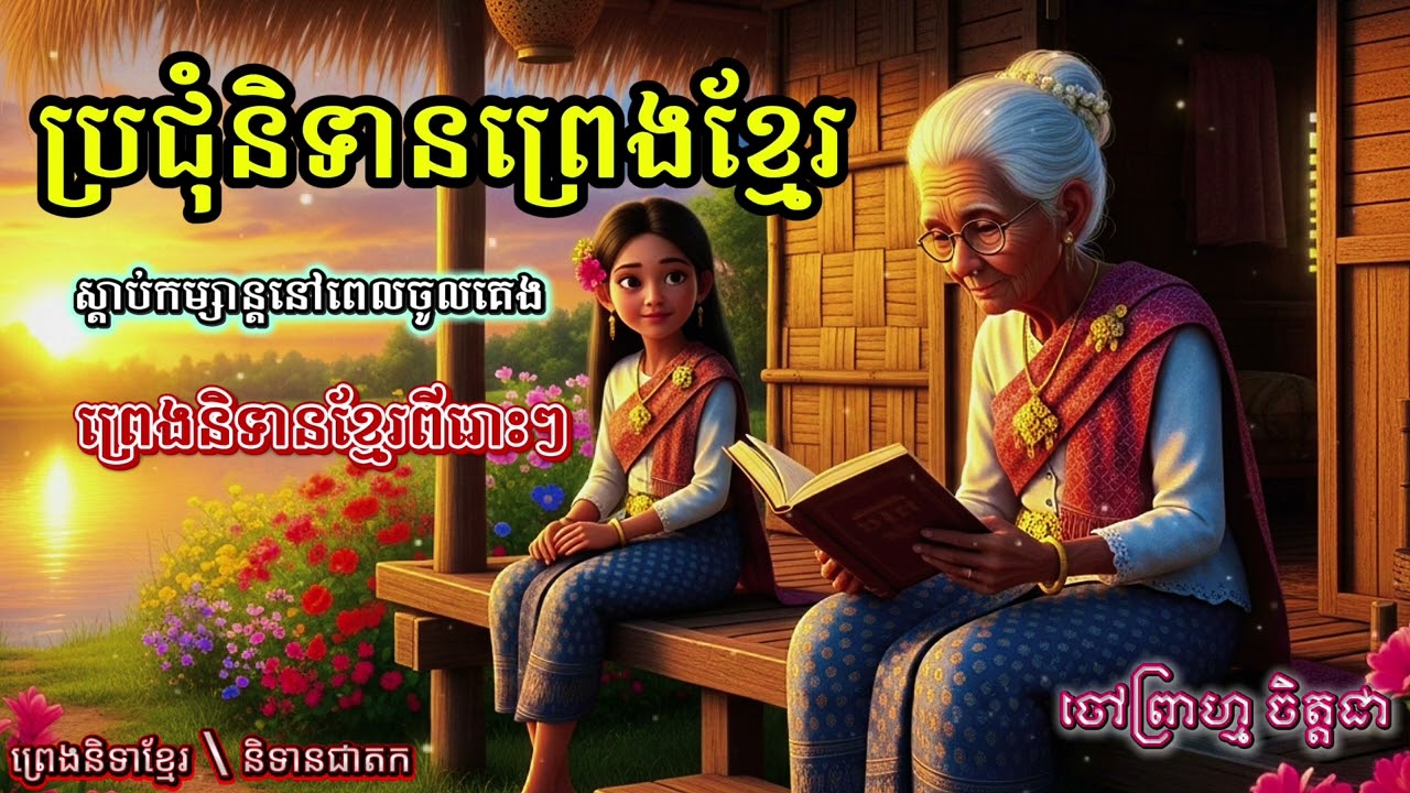 ប្រជុំនិទានព្រេងខ្មែរ. ស្ដាប់និទានមុនគេង បំពេរអារម្មណ៍ពេលគេង