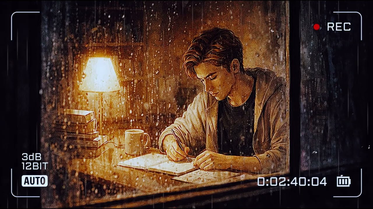 【作業用BGM】雨の日のローファイ音楽 🌧️| Rainy Night Lofi for Study 