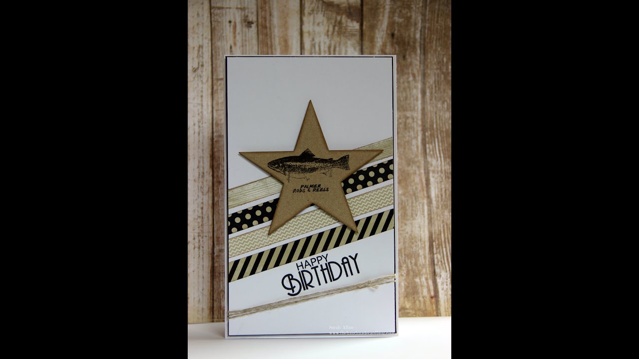 Masculine Birthday Card