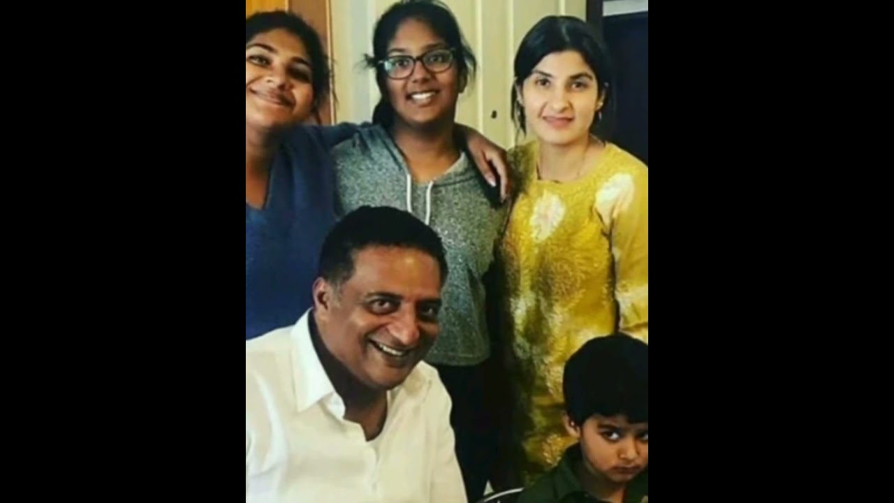 Prakash Raj With His Cute Family 🥰🥰 #trending #viral #prakashraj