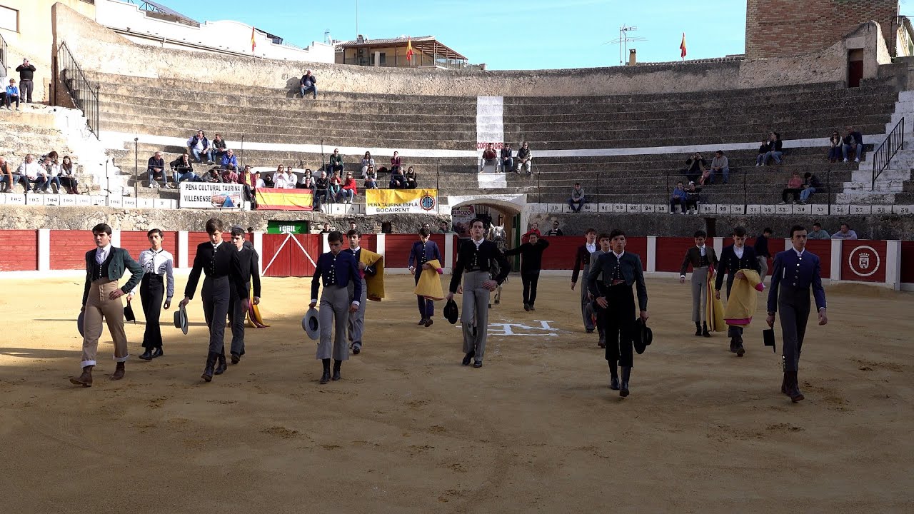 FINAL DE CURSO DE LA ESCUELA DE TAUROMAQUIA DE VALENCIA EN BOCAIRENT (01-12-2024)
