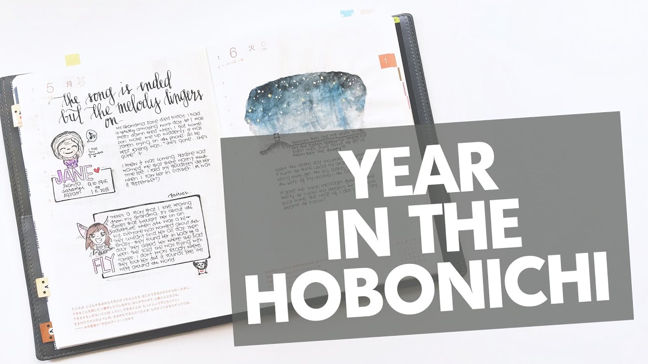 A Year in the Hobonichi - Planner Setup