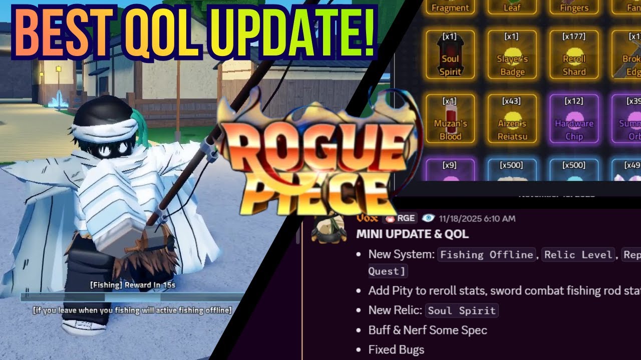 Rogue Piece Just Dropped A NEW QOL Update And Its GREAT!!! (Full Showcase)