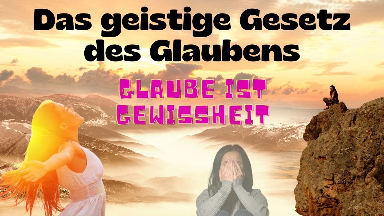 Das Gesetz des Glaubens 💥der Glaube ist die Heilung😲 von Kurt Tepperwein