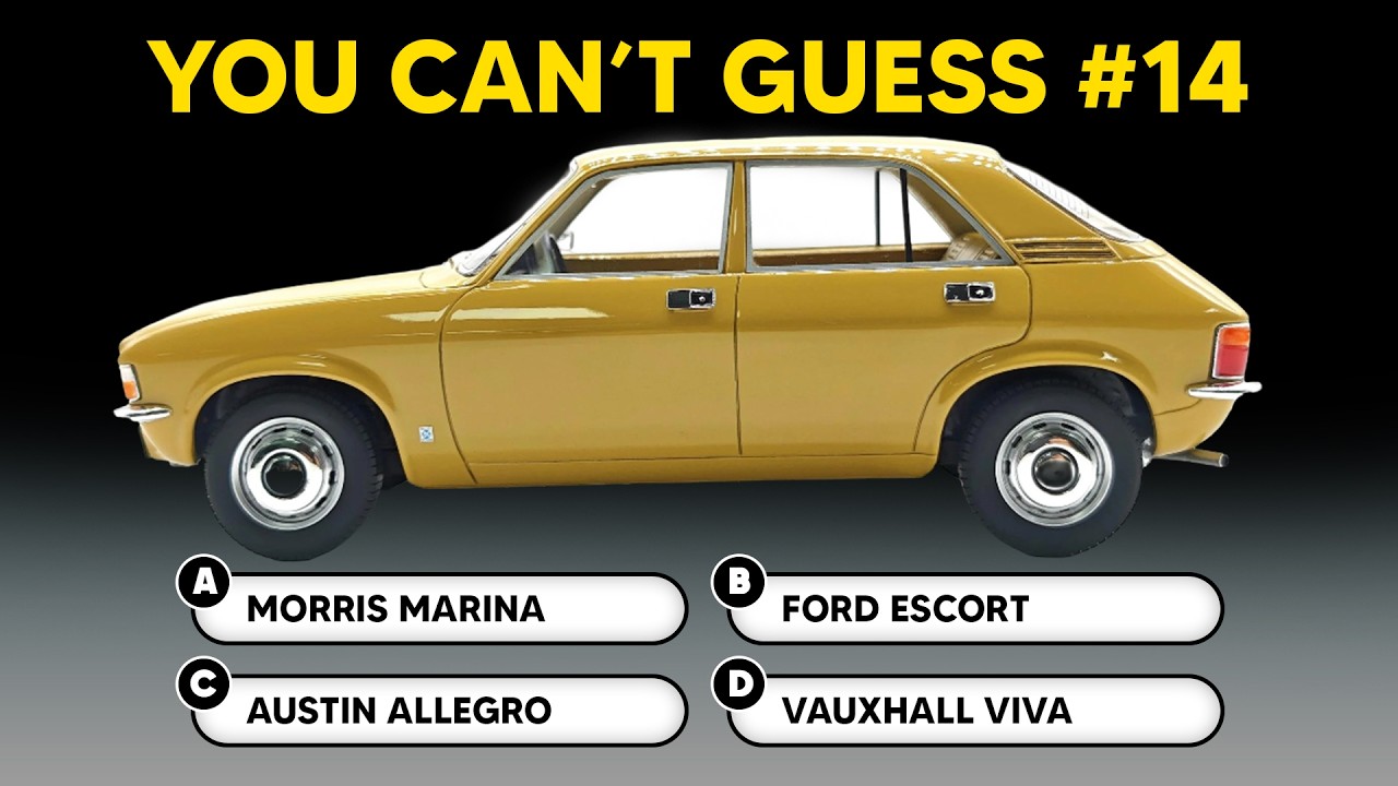 Can You Guess These 20 British Bestselling 1950s & 70s British Classic Cars Right By Rear End