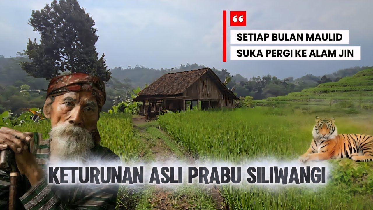 Hidup Terpencil Di Tengah Hutan, Abah ini Mengaku Keturunan Asli Prabu Siliwangi Yang Masih Hidup