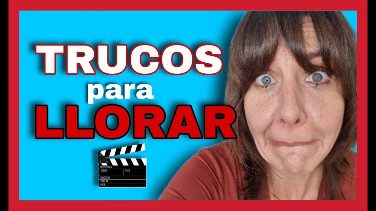 como LLORAR FACILMENTE😭en Camara/ TRUCOS SORPRENDENTES