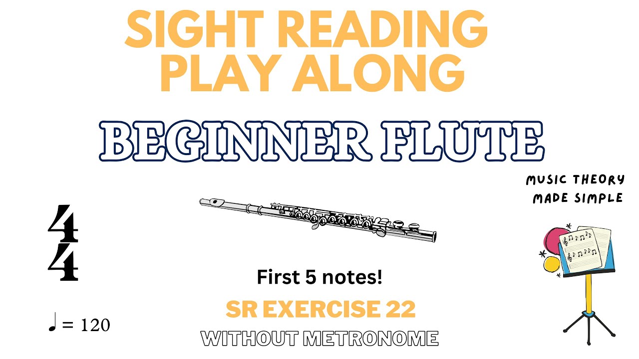 🎵 Flute Sight-Reading Made FUN! | Playful Practice for beginners