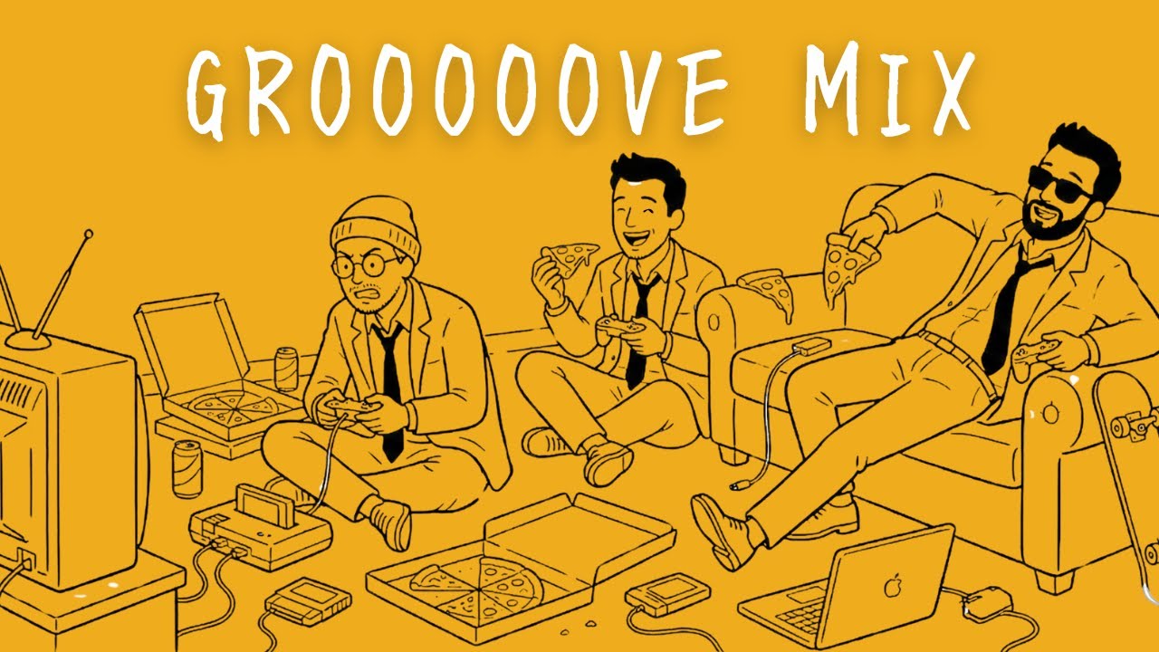 GROOVE | HIP HOP | laid-back | Vol.3 | 思わず首を振ってしまう、ゆるファンキーGROOVE 🍕