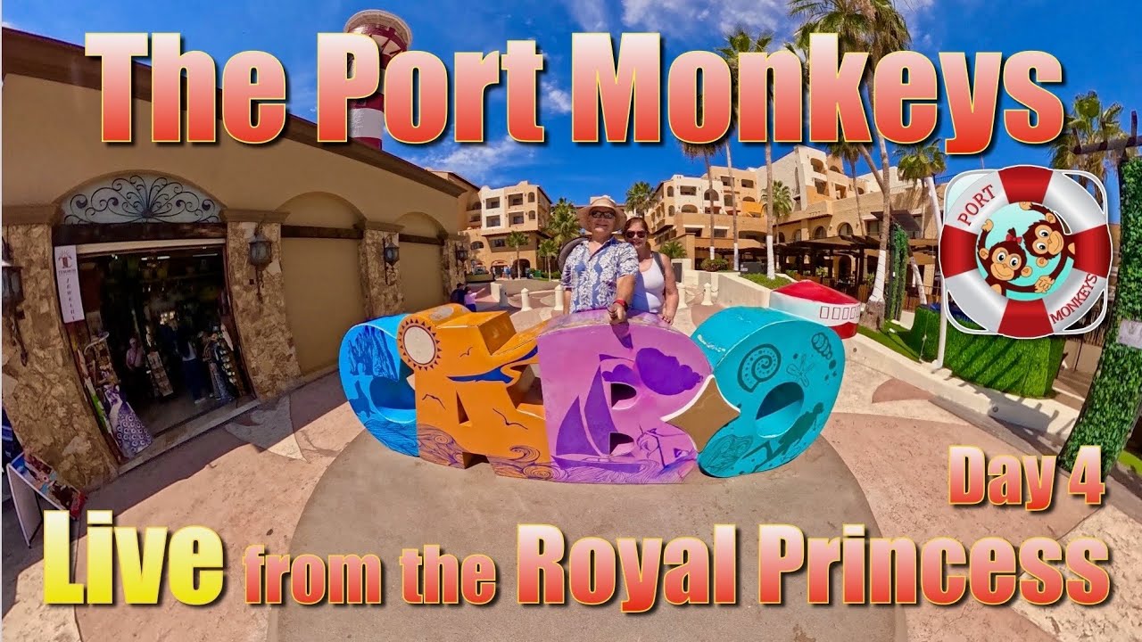 Port Monkeys Live from the Royal Princess, day 4