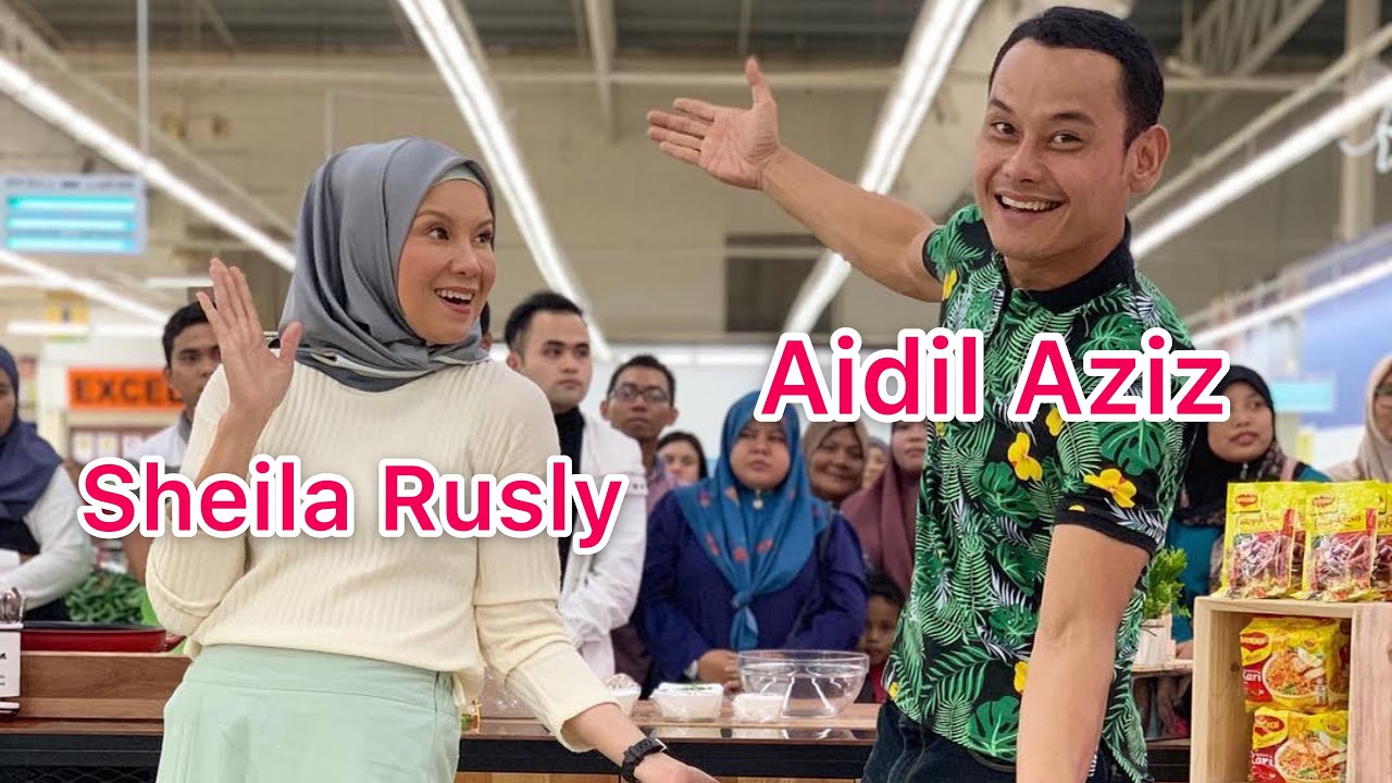 Aidil Aziz dan Sheila Rusly Ketuk-Ketuk Ramadan 2019