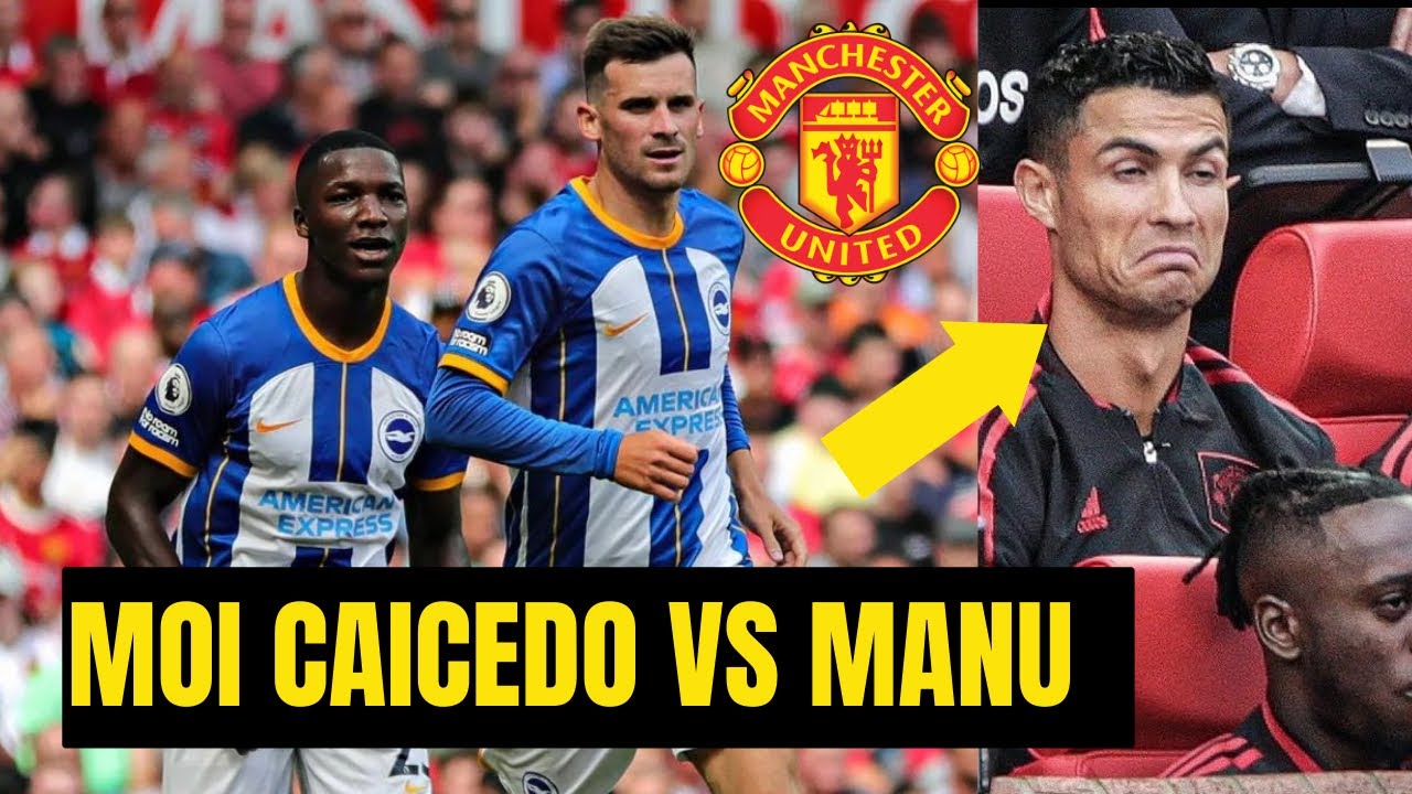 MOIS&Eacute;S CAICEDO vs MANCHESTER UNITED 🔵⚪️🇪🇨👹PARTIDAZO DEL ECUATORIANO! ✅