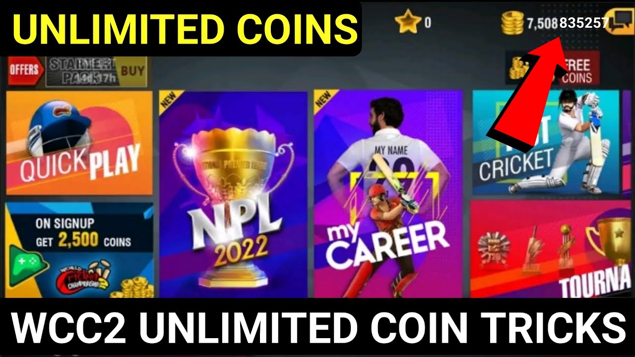 world cricket championship 2 Unlimited coin tricks||wcc2 unlimited coin tricks