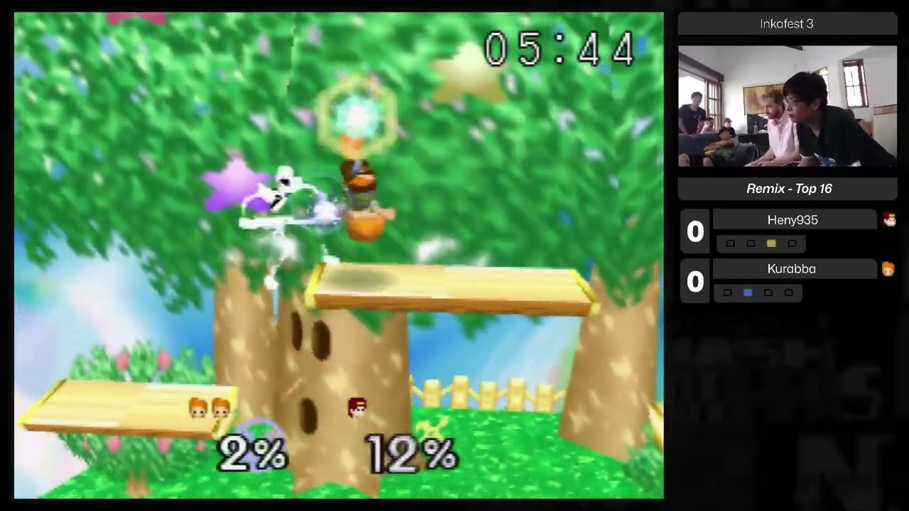 Inkafest 3 Smash Remix Losers R2 Heny935 (Marth) vs Kurabba (Lucas) SSB64