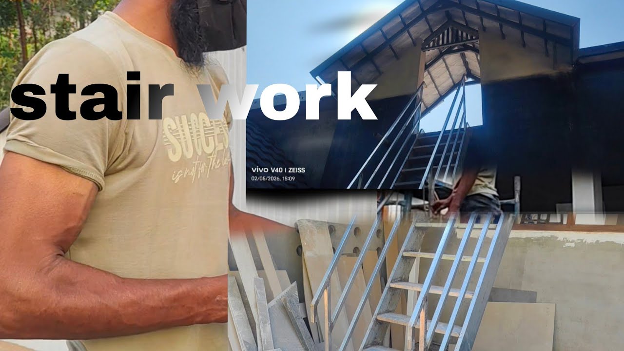 My first video stair work #work 