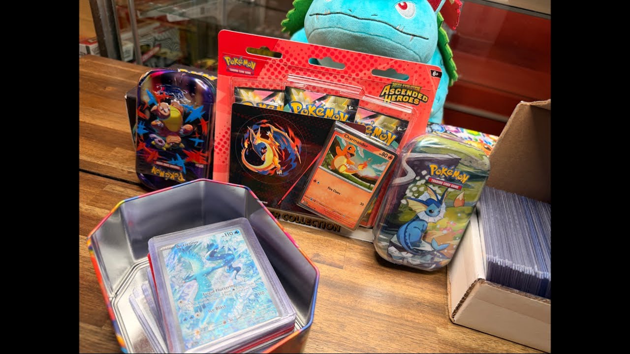 Opening Pokemon Mega Evolutions | Ascended Heroes | Prismatic Evolutions