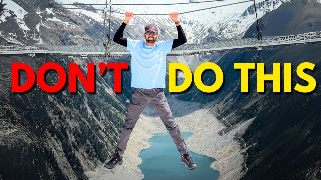 Crossing The World's Scariest Bridge? | Olpererhütte Brucke Austria | Travel Guide