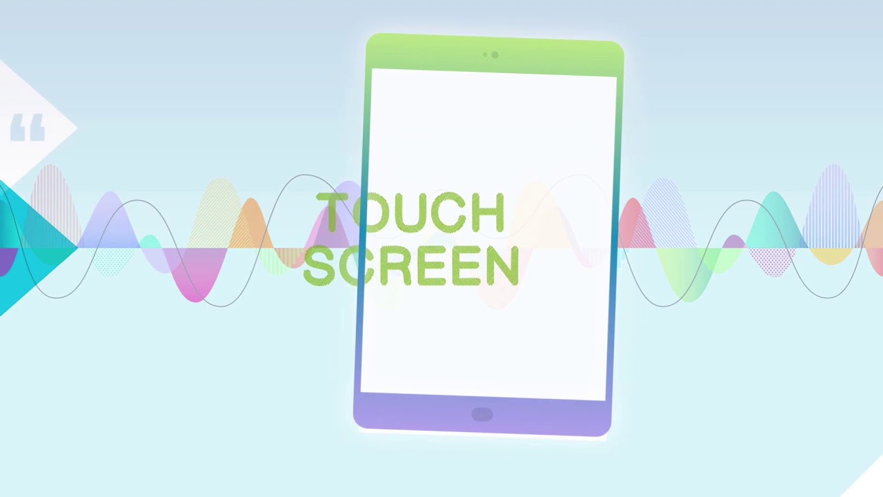 How the surface capacitive touchscreen works?